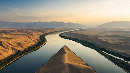 visually golden ratio triangleの素材