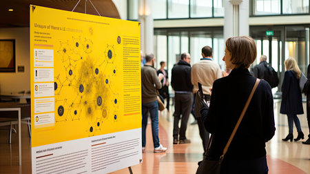 board yellow posterの素材