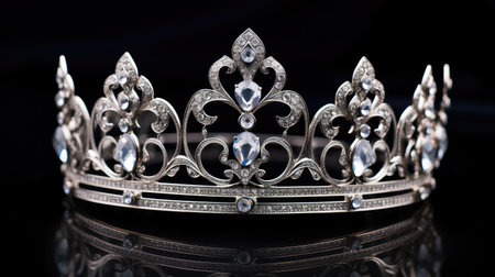 shot queen crown silverの素材