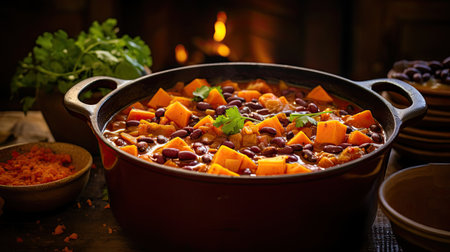 bean rustic sweet potatoの素材