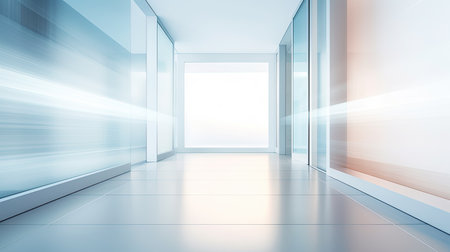 modern blurred home front door interiorの素材