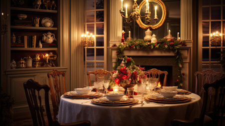 room blurred interior christmasの素材