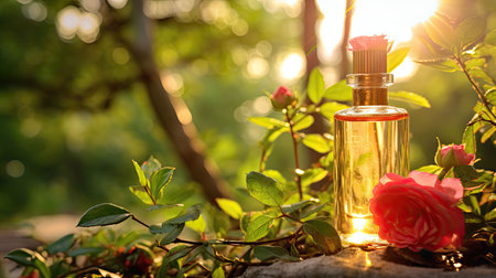 therapeutic rose essential oilの素材