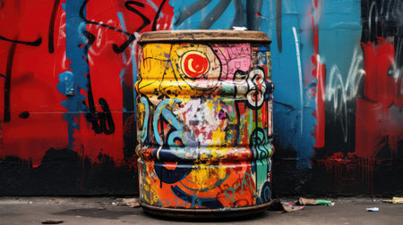 container oil drumの素材