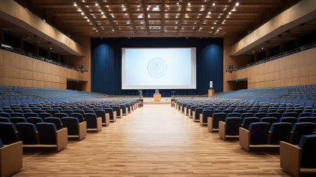 screens technology conference hallの素材