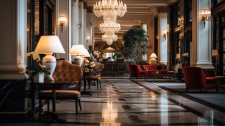 luxury blurred interiorの素材