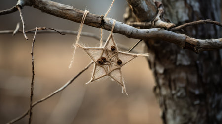 handmade stitched starの素材