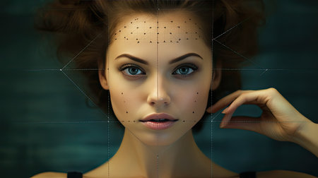 proportion golden ratio templateの素材