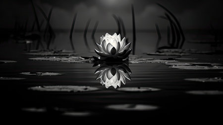 floating lotus lightの素材