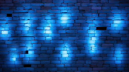 square brick wall lightsの素材