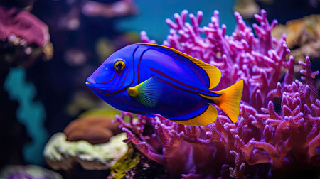 reef purple tangの素材