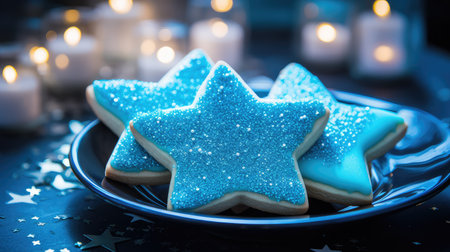 warm star sugar cookieの素材