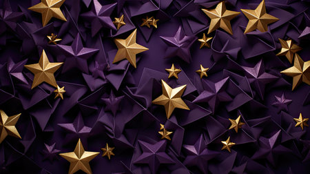 intricate seamless pattern starの素材