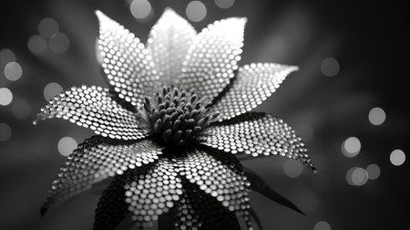 vintage gray halftoneの素材