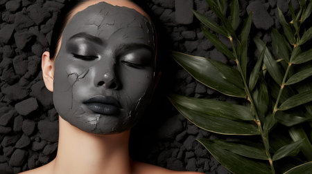 detoxifying bamboo charcoalの素材