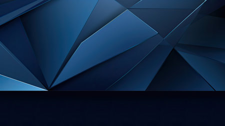 indigo dark blue bannerの素材