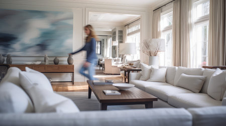 designer blurred interior designersの素材