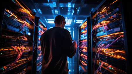 cooling data center lightの素材