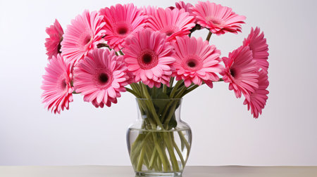 daisies pink gerberaの素材