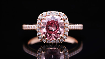 diamond luxury pinkの素材