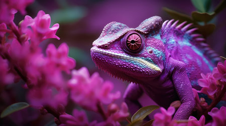 blending purple camouflageの素材