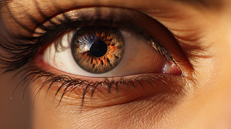 resilience dark brown eyeの素材