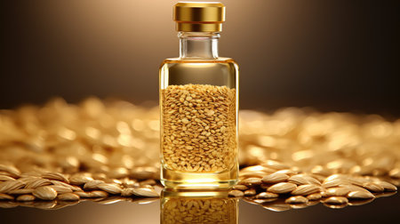 hue sesame seed oilの素材