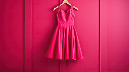 vibrant hot pinkの素材