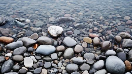 tranquil grey stone backgroundの素材