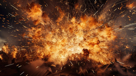 smoke exploding lightの素材