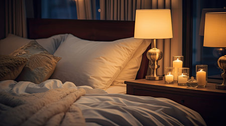 romance blurred lighting interiorの素材
