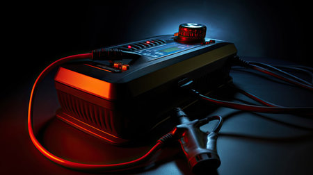 dead car battery chargerの素材
