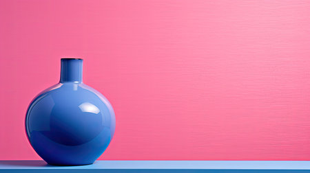 composition pink background blueの素材