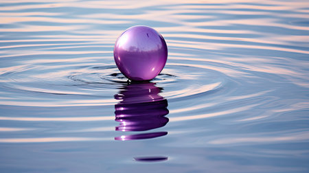 reflection purple balloonの素材