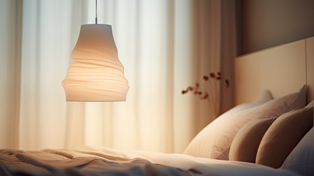 colors blurred interior design pendant lightの素材