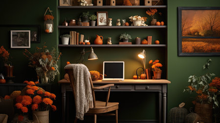 warm fall home interiorの素材