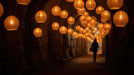 guidance light at end of the tunnelの素材