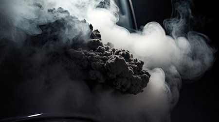 atmosphere black carbonの素材