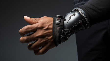 hand wearable glove technologyの素材