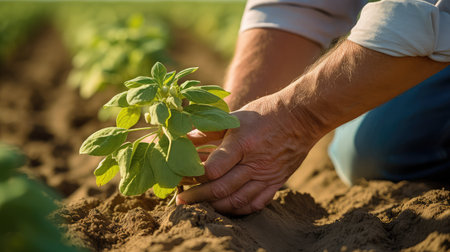 crop plant potato vegetableの素材
