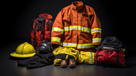 gloves firefighter equipmentの素材