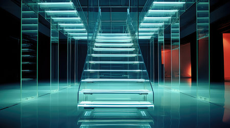 modern acrylic glassの素材