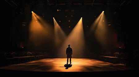 stage theatre lightingの素材