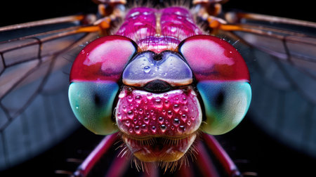 shot pink dragonflyの素材