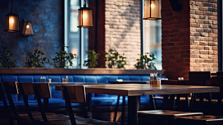 modern blurred blueprint interiorの素材