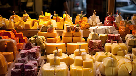 curd cow cheese productionの素材