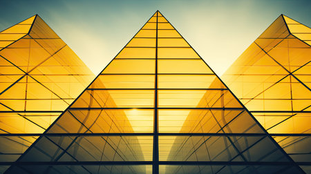 center geometric yellowの素材