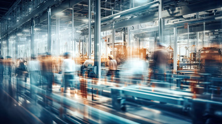 ers blurred building interior workの素材