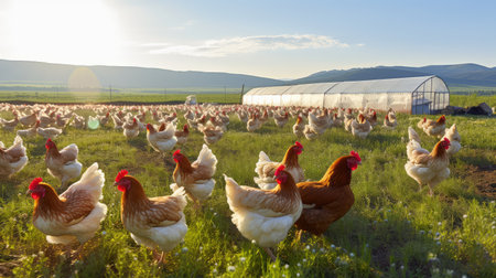 s range chicken farmの素材