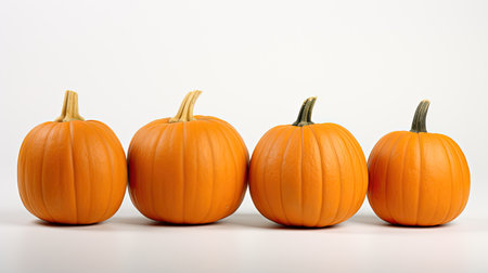 orange whole pumpkin backgroundの素材